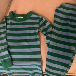 Hanna Andersson Pajamas Hanna Andersson Striped Long Johns 3T